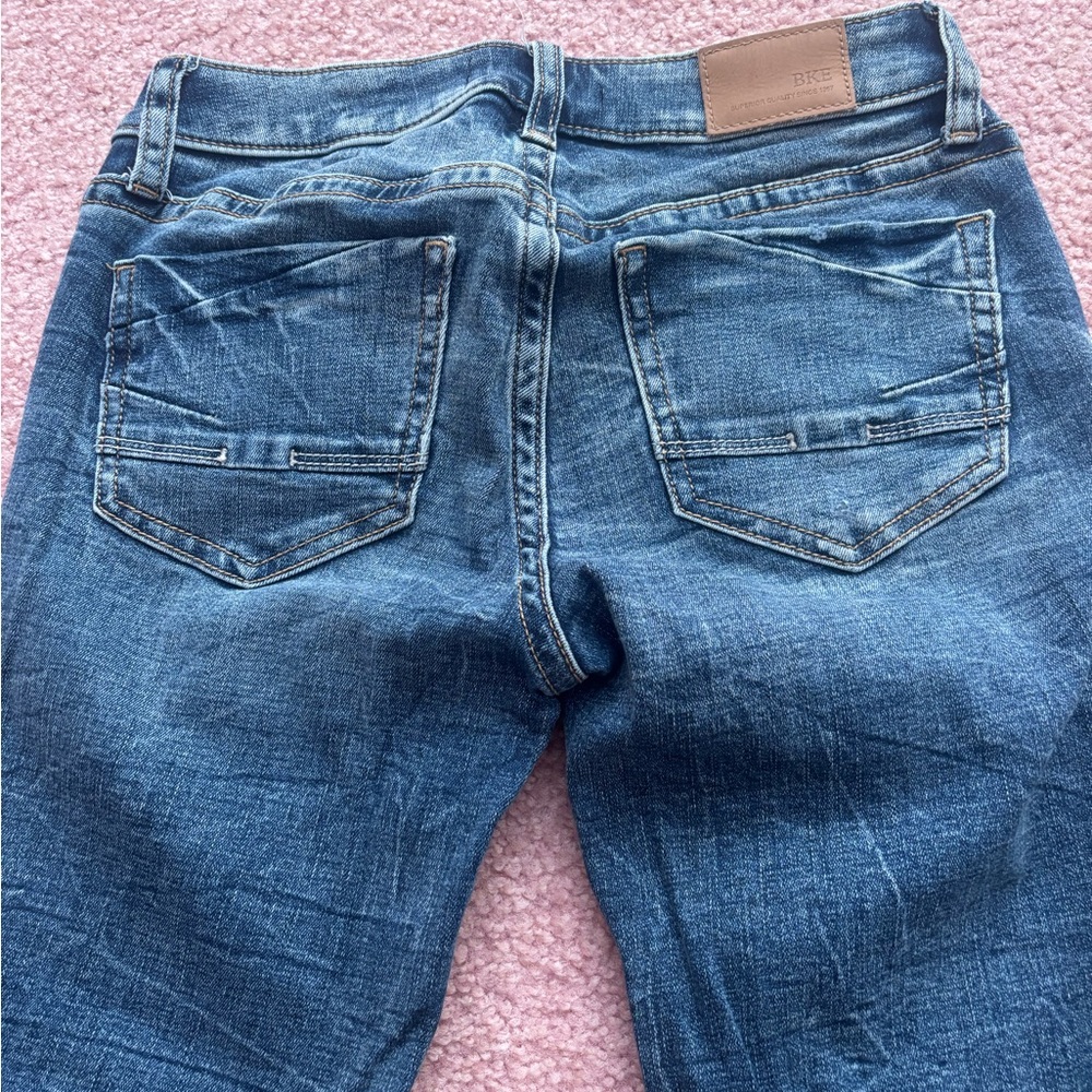 Buckle Women's Boot Cut Jeans - Blue